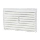Timloc 9x6 Plastic Internal Hit and Miss Grille Vent White